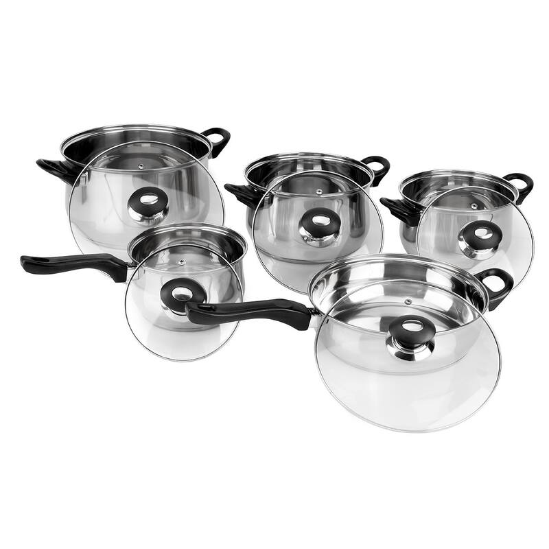Magefesa Family 10-piece Stainless Steel Cookware Set