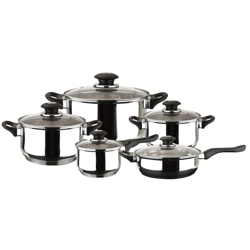 Magefesa Family 10-piece Stainless Steel Cookware Set