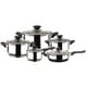 preview thumbnail 4 of 2, Magefesa Family 10-piece Stainless Steel Cookware Set