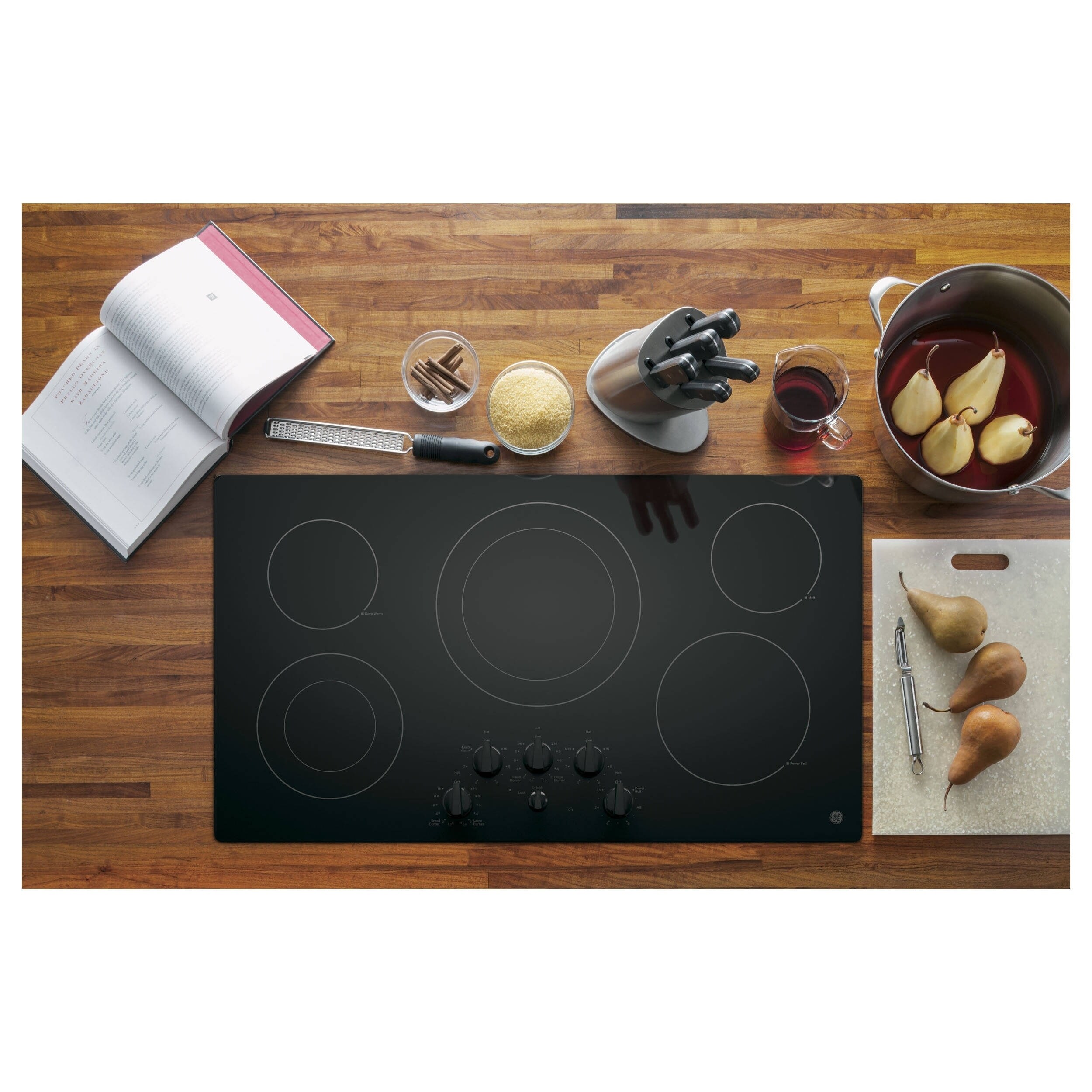 Shop Ge 36 Inch Smoothtop Electric Cooktop Free Shipping Today