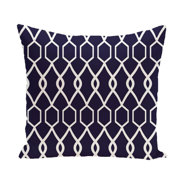 Outdoor Pillows with Insert Navy 18x18 Patio Accent Throw Pillows