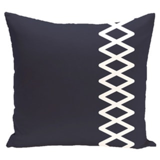 Geometric Print 18 x 18-inch Outdoor Fabric Pillow