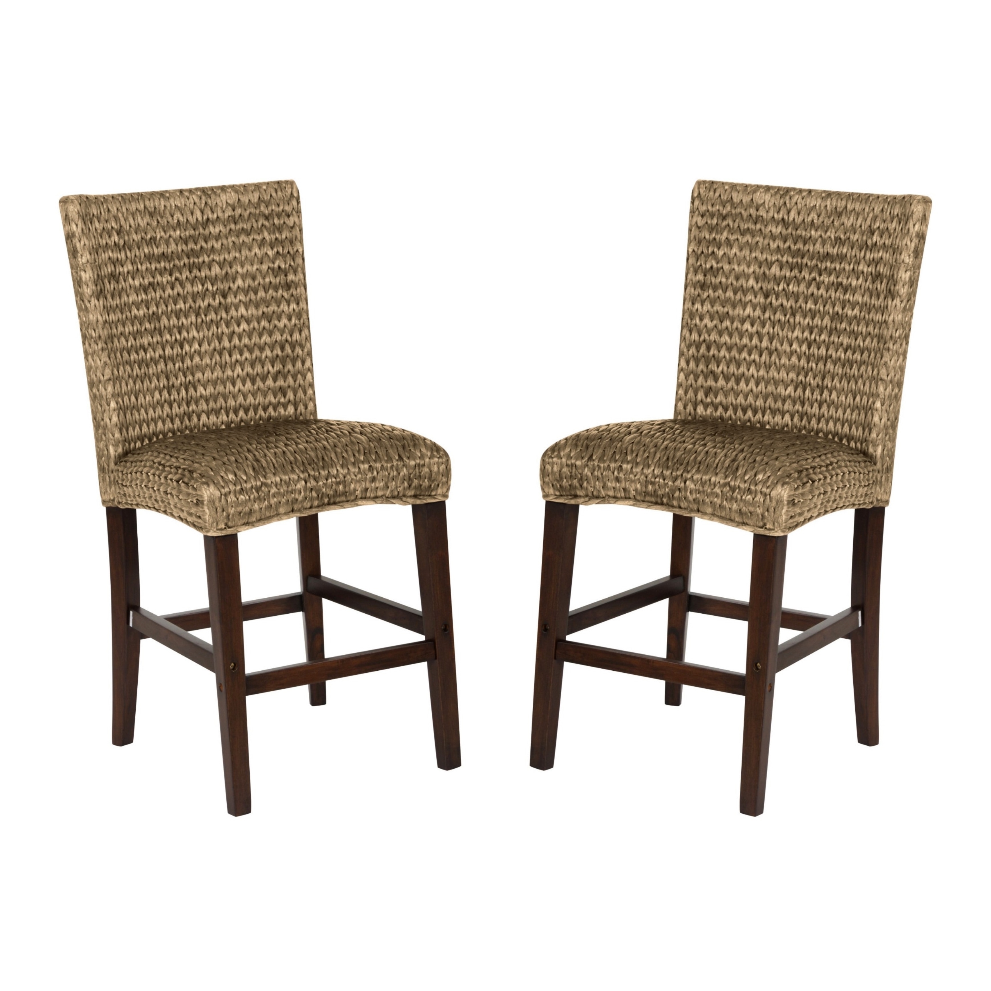 Uncategorized Woven Stools montgomery rattan woven counter height stools set of 2 ebay of