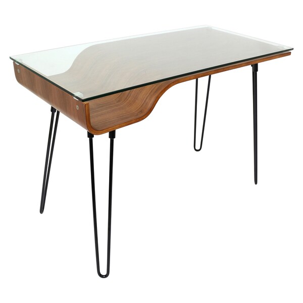 Avery Mid-Century Modern Office Desk