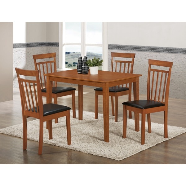 Shop Light Cherry Wood Dining Table - Free Shipping Today - Overstock