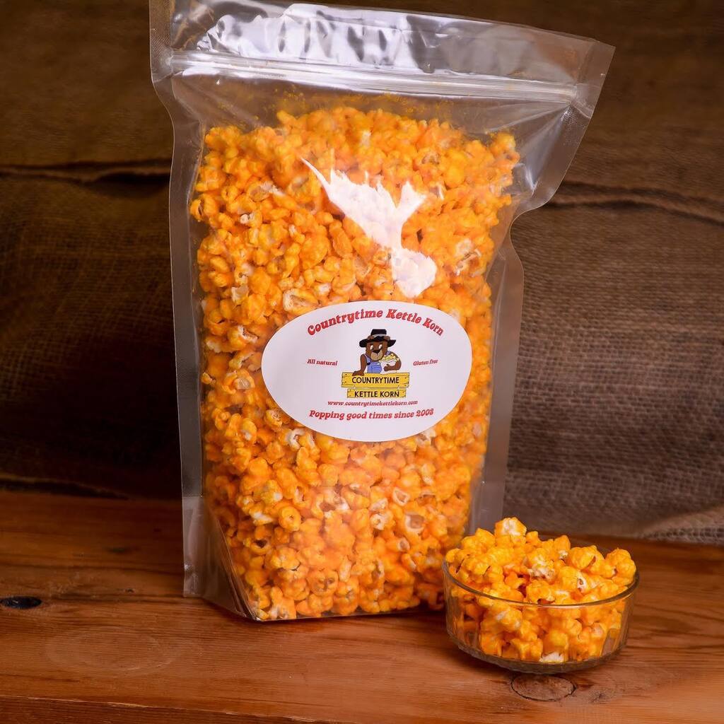 Countrytime Kettle Korn One-gallon Cheese Corn Bag