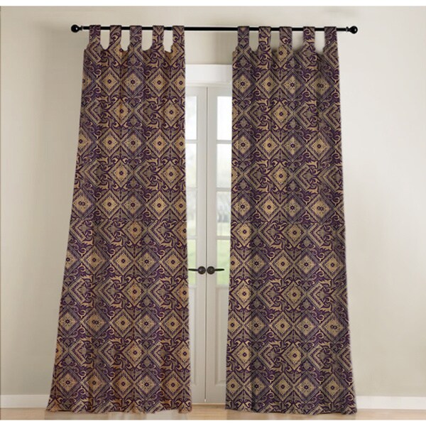 Sandy Wilson Chenille Curtain Single Panel