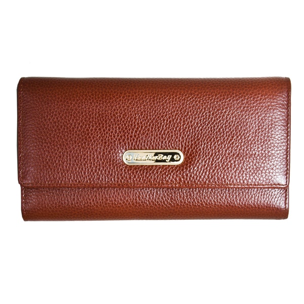 Leatherbay Elegant Tri fold Clutch   17286397   Shopping