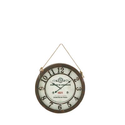 Wonderful Metal Rope Wall Clock