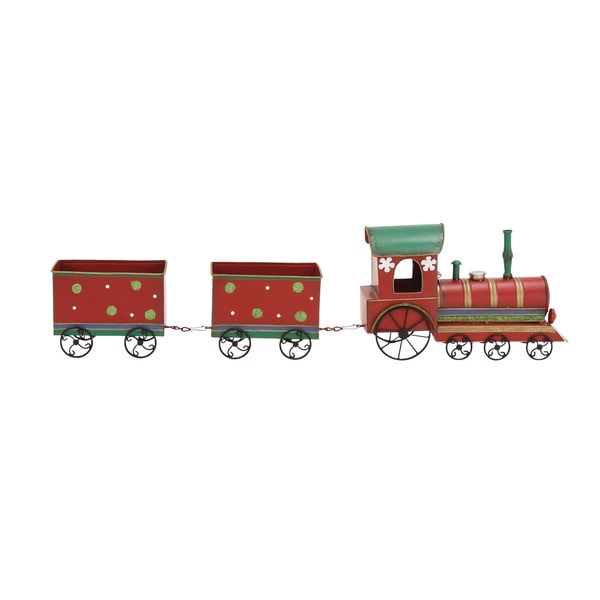 Fascinating Metal Xmas Train   17288912   Shopping