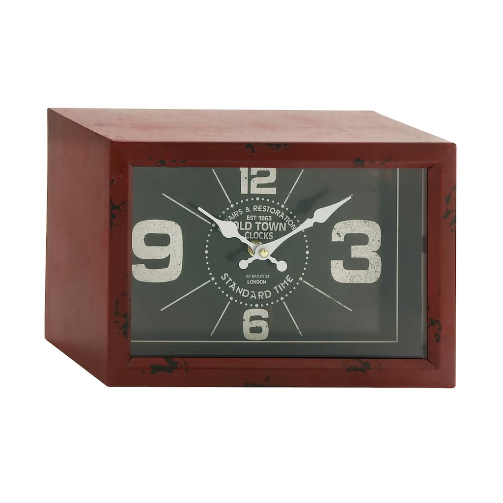 Splendid Metal Table Clock
