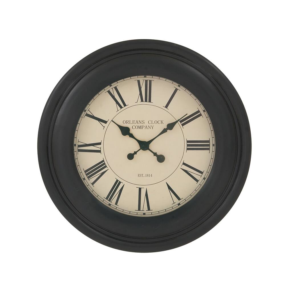 Marvelous Wood 24-inch Wall Clock