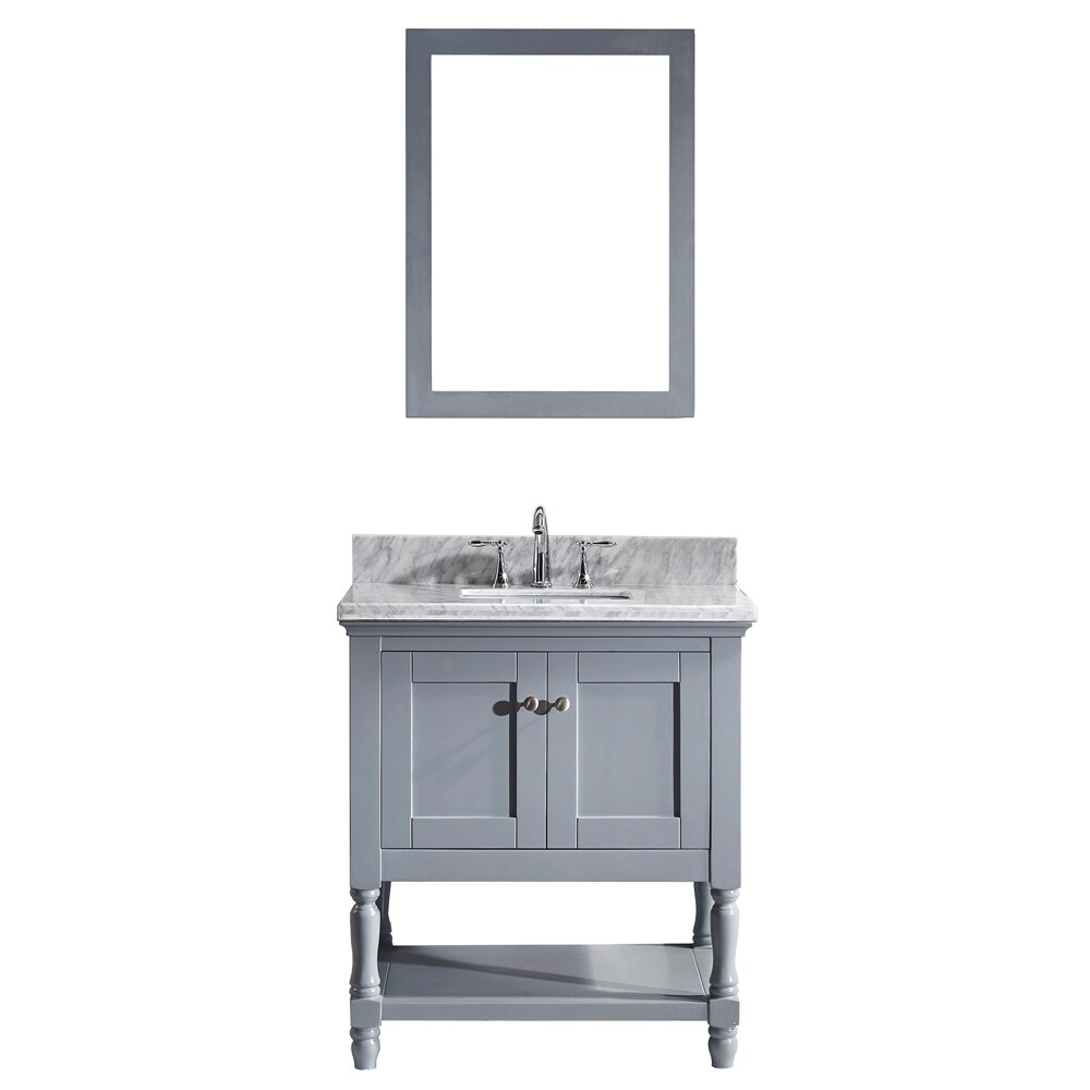 Virtu Usa Julianna 32 Inch Single Bathroom Vanity Cabinet Set Virtu Usa Julianna 32 Inch Single