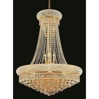 Elegant Lighting Gold Royal-cut Chandelier