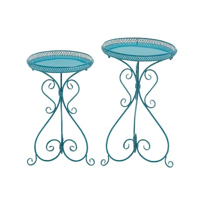 Gorgeous Metal Plant Stand (Set of 2)