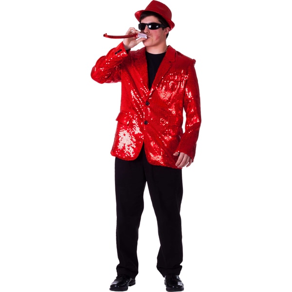 red sequin jacket mens