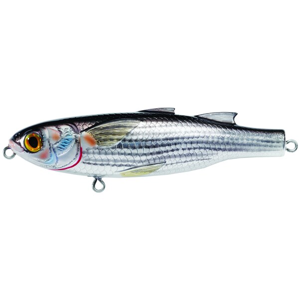 LiveTarget Mullet Walking Bait Silver/ Black no. 1