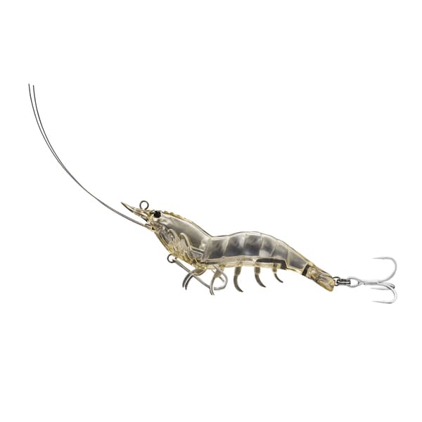 LiveTarget Shrimp Hybrid Bait Clear Shrimp no. 4/ no. 2