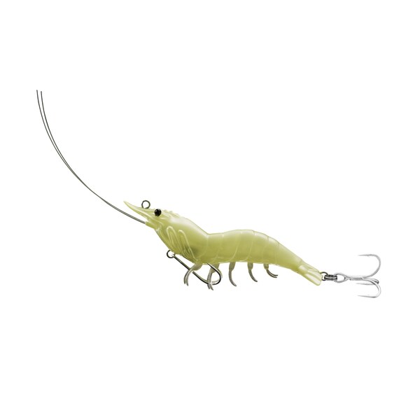 LiveTarget Shrimp Hybrid Bait Glow Shrimp no. 4/ no. 2