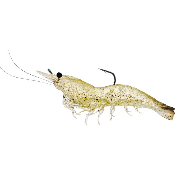 LiveTarget Rigged Shrimp Soft Plastic Glass Shrimp 1/ 0