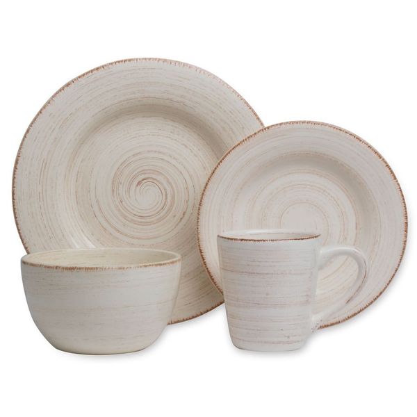 Tag Sonoma Ivory Dinnerware 16 piece Set   17289711  