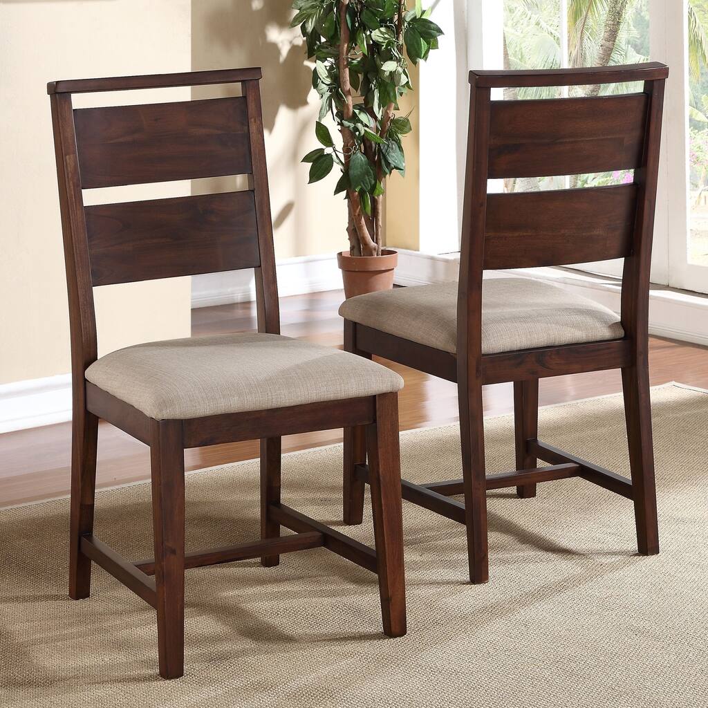 Solid Wood Modern Dining Chair (Set of 2)