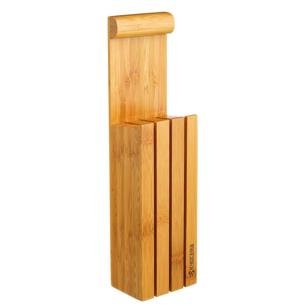 Kyocera Bamboo 3-Slot Knife Block