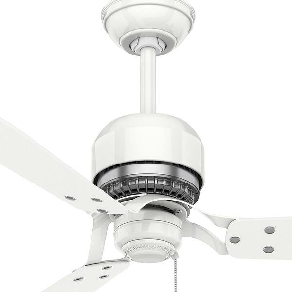 Shop Casablanca 52 Inch Tribeca Snow White 3 Blade Ceiling Fan