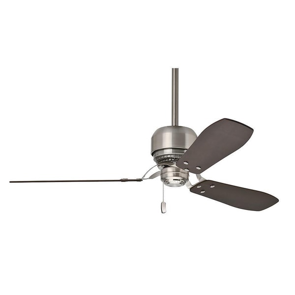 Casablanca 52-inch Tribeca Brushed Nickel 3-blade Ceiling Fan