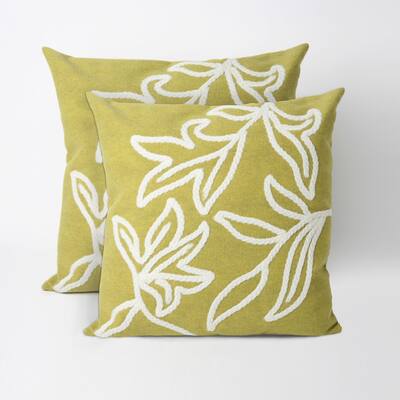 BraidIndoor/Outdoor 20-inch Throw pillows (set of 2)