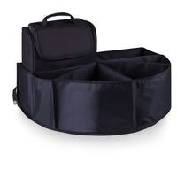 Picnic Time Trunk Boss Black Trunk Organizer with Cooler