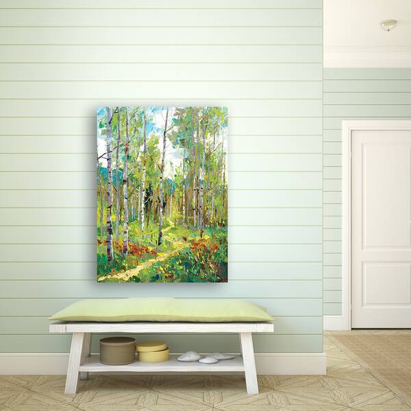 Portfolio Canvas Decor Dean Bradshaw 'Spring Jubilee' Framed Canvas