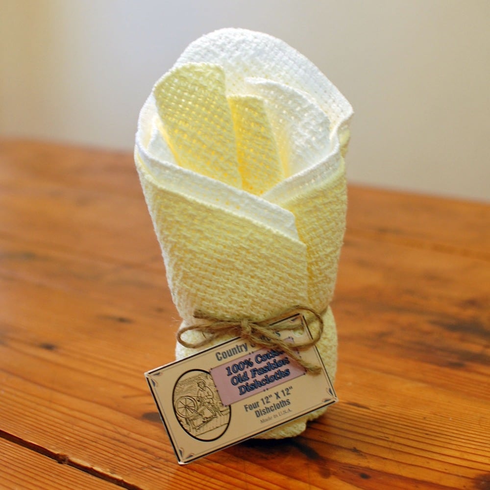 Old-Fashioned Dishcloth - 4 Pack