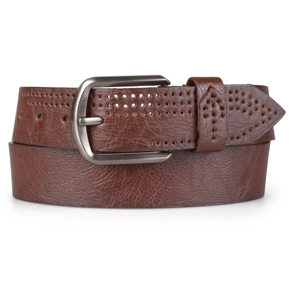 Vance Co. Mens Casual Genuine Leather Belt