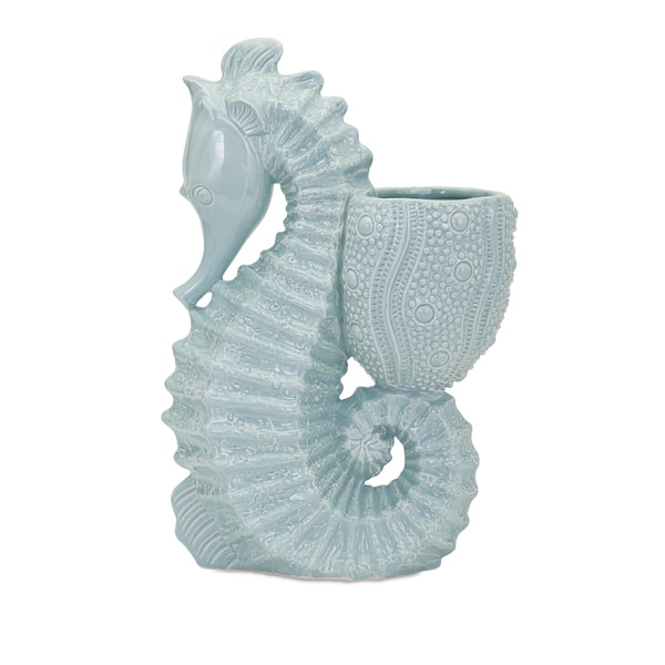 Slumber Shop Seahorse Decorative 18 inch Throw Pillow (Set of 2)