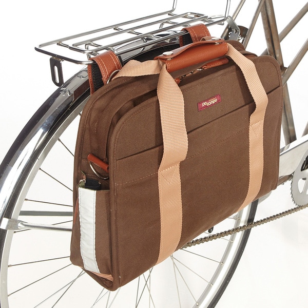 waxed canvas bike panniers