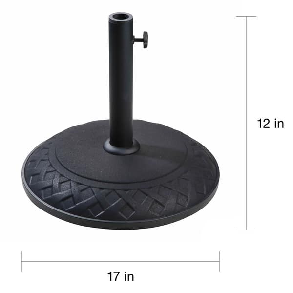 Seville 33-pound Resin Compound Patio Umbrella Base