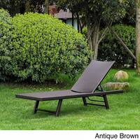 International Caravan Barbados Resin Wicker/ Aluminum Multi-position Chaise Lounge
