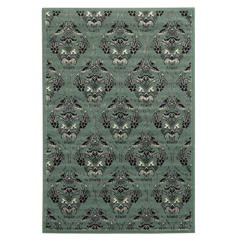 Elegance England Rug - 5' x 7'3" - Turquoise
