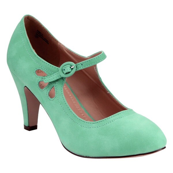 Lora Dora Womens Mary Jane Mid Heel Comfort Shoes