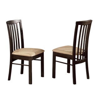 Hartland Cappuccino Dining Chair (Set of 2) - Overstock - 10163446