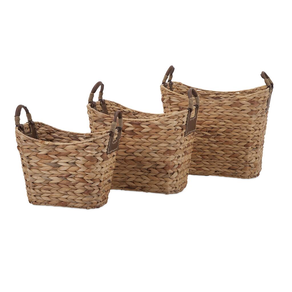 Niko Natural Weave Baskets (Set of 3)