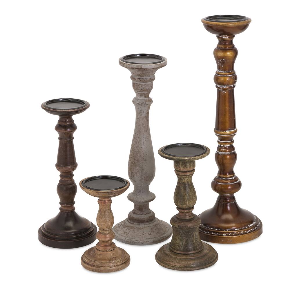 Rozzi Candleholders (Set of 5)