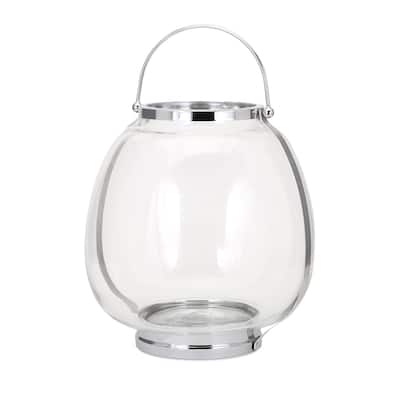 Jabari Glass Lantern - Large