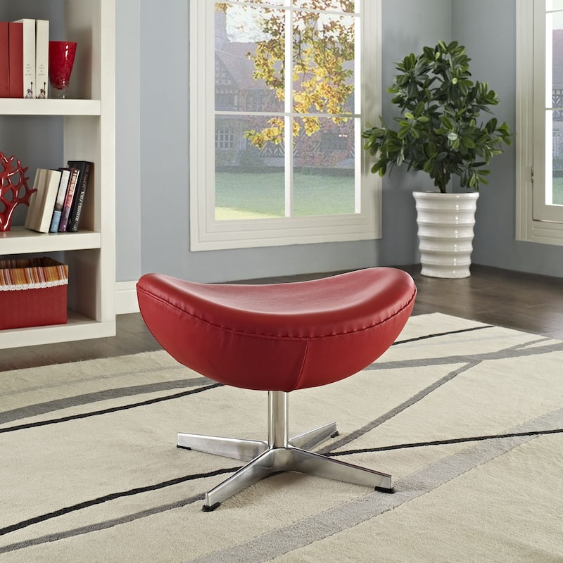 Grip Leather Ottoman