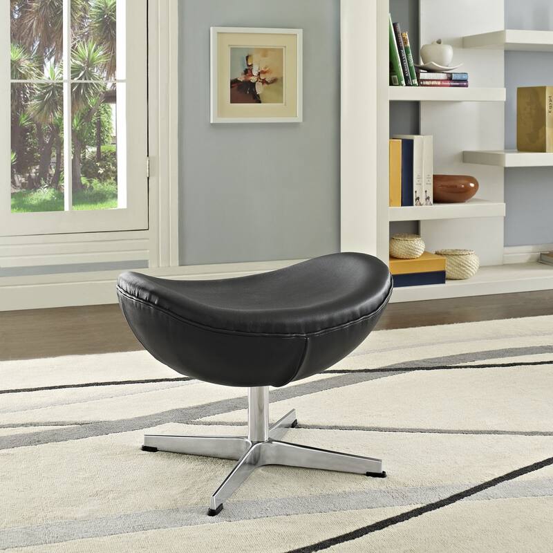 Grip Leather Ottoman