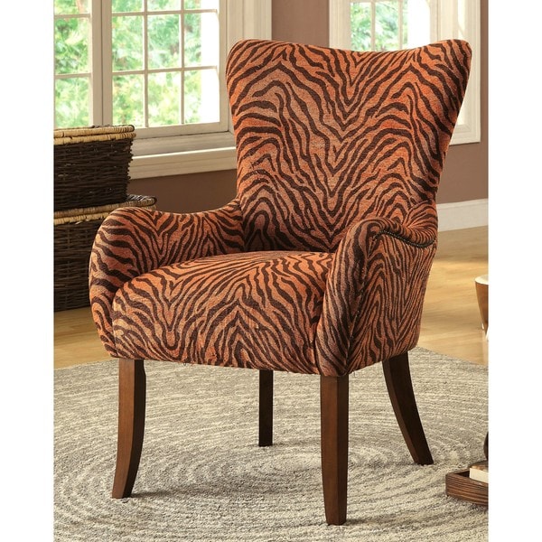 Exotic Tiger Print Accent Chair - Free Shipping Today - Overstock.com ...