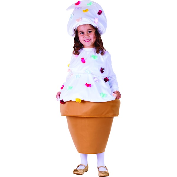 Shop Girl's Ice Cream Cone Costume Free Shipping On Orders Over 45