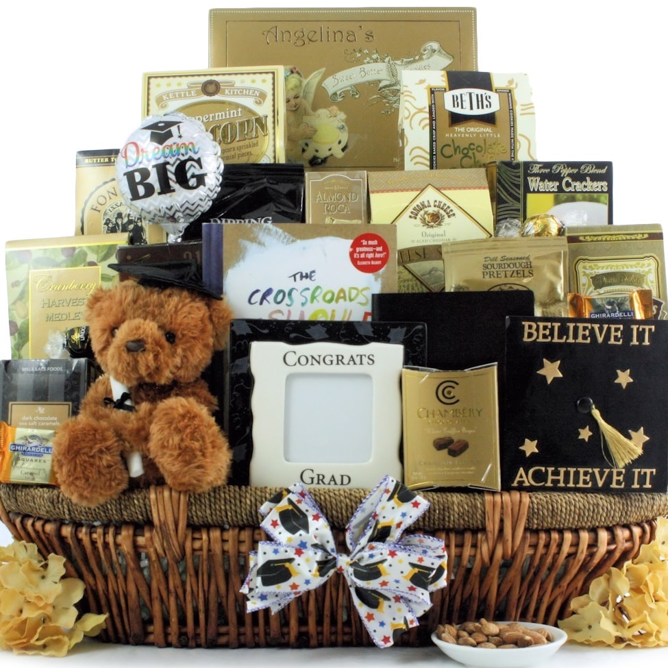 Great Arrivals Believe it Graduation Gift Basket   17292982