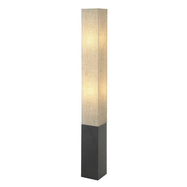 Square Wood Paper Floor Lamp 63"H - Free Shipping Today - Overstock ...